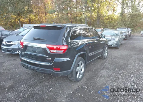 2013 Jeep Grand Cherokee Overland z USA, uszkodzony, nr VIN 1C4RJFCT9DC600369